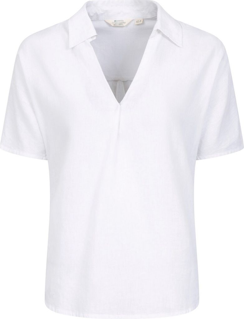 Mountain Warehouse - "Breeze II" Hemd für Damen kurzärmlig MW3162 (38 DE) (Weiß)