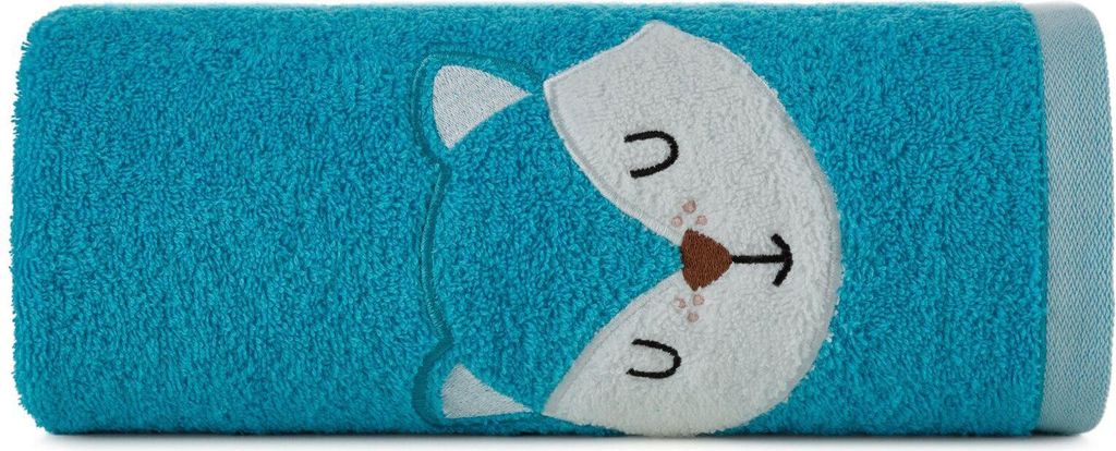 Eurofirany 464728, 50 x 90 cm, Baumwolle, Blau, 1 Stück(e)
