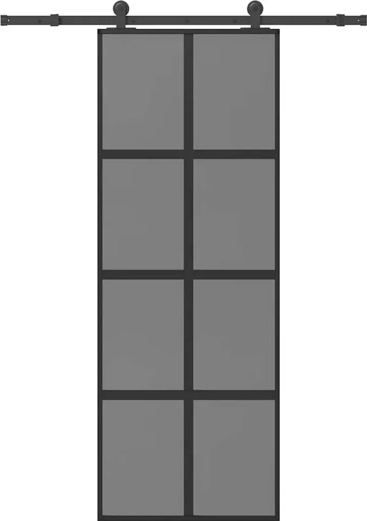 Séparation de pièce coulissante 76x205 cm pour cuisine, salon et bureau
