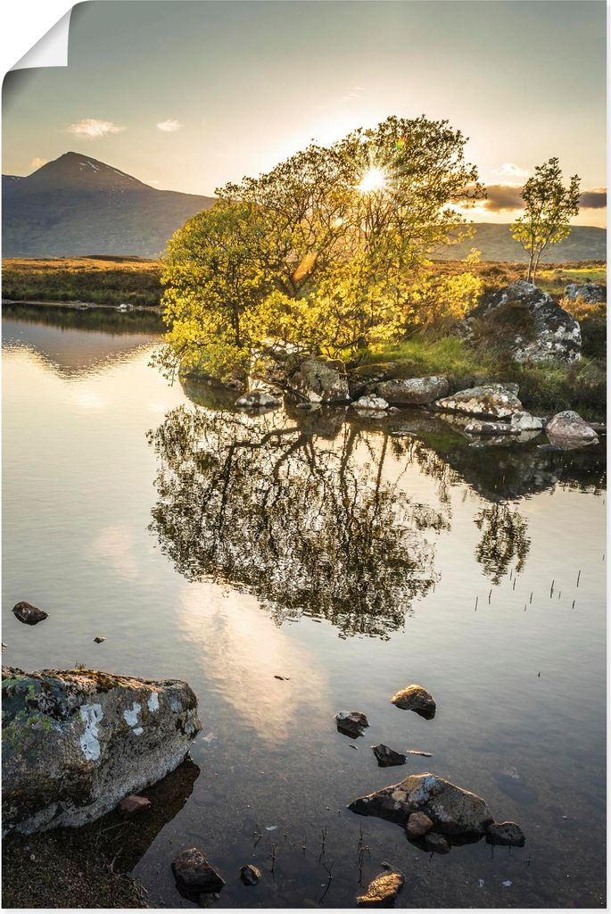 ARTland Poster Rannoch Moor, Highlands, Schottland Größe: 60x90 cm