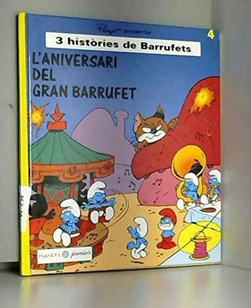 L'Anniversaire du Grand Schtroumpf Edition Illustrée Couverture Rigide