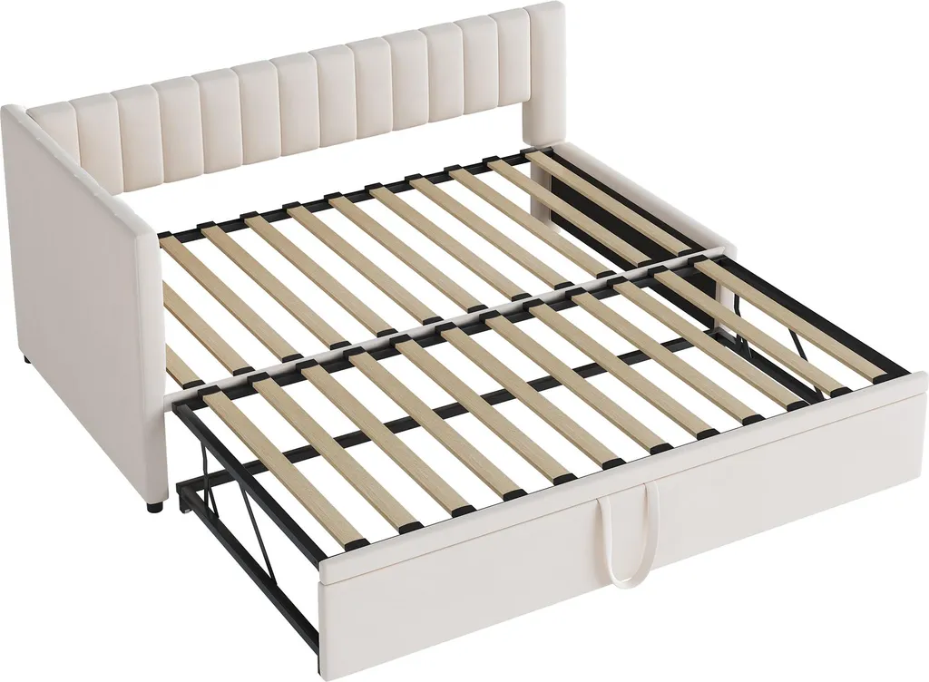 Lit banquette extensible 90/180x200 : la solution aux petits espaces - 5