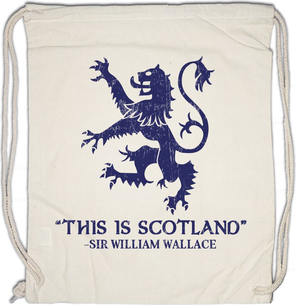 Urban Backwoods This Is Scotland, Turnbeutel, Farbe: Beige