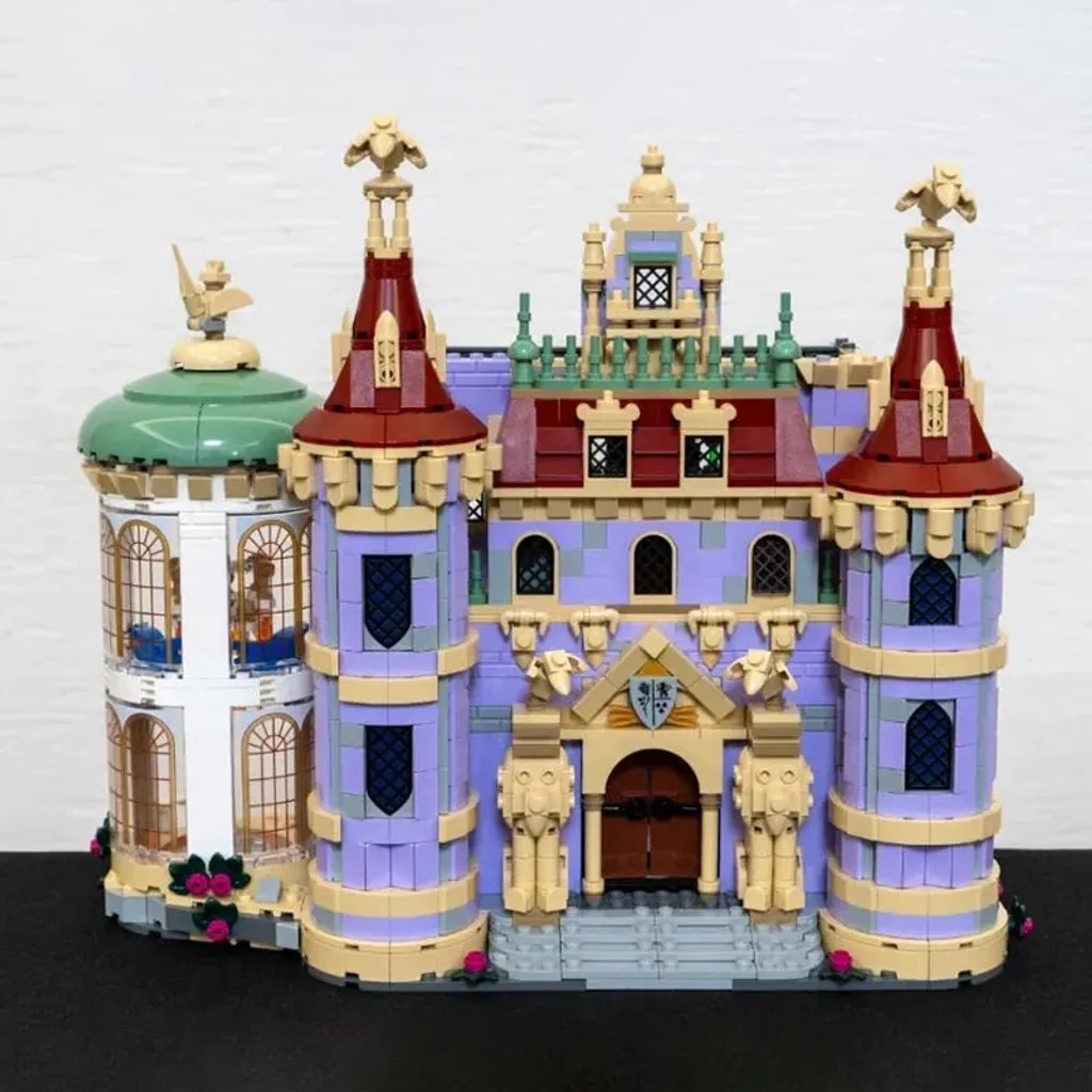 Grand château de princesse à construire - Décoration chambre ado