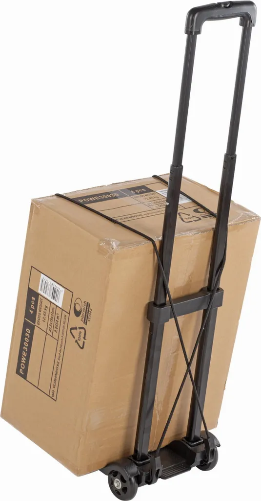 Diable de manutention pliable 40 kg - Structure alu légère et compacte