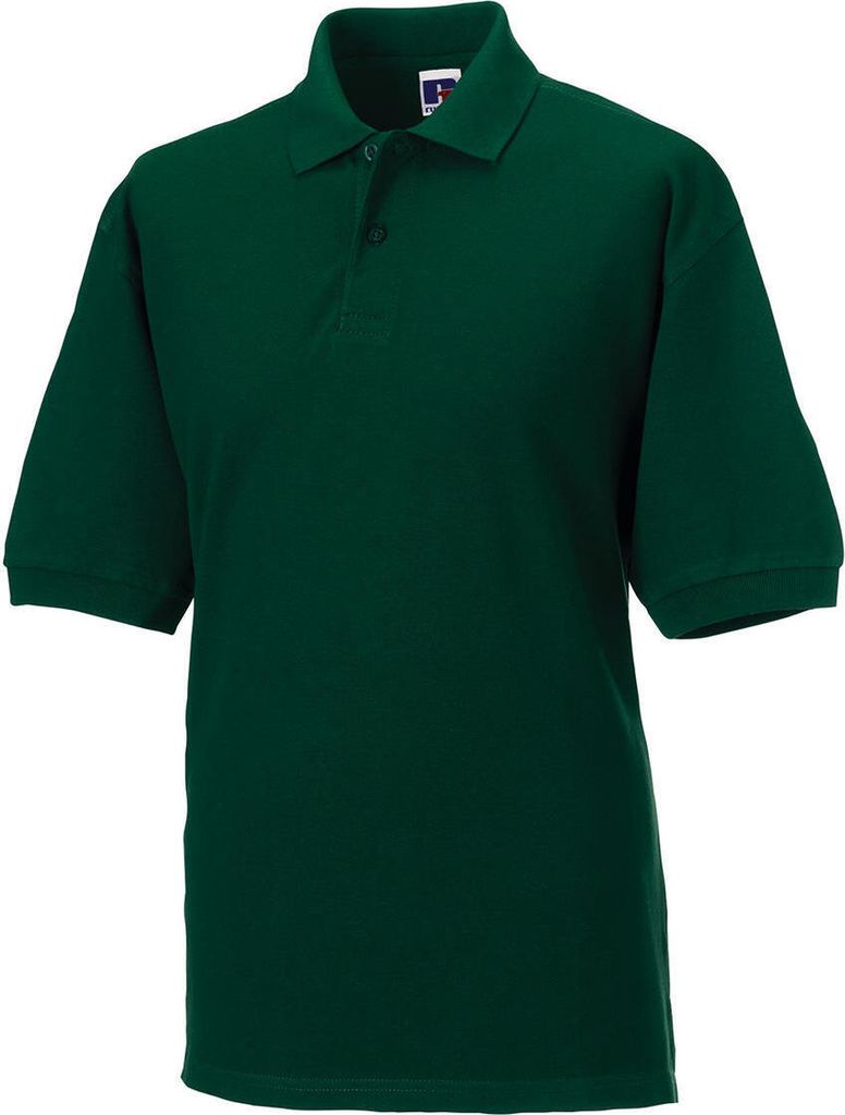 Russell R-569M-0 | MenŽs Classic Baumwolle Poloshirt Herren - Farbe: Bottle Green - Größe: XXL
