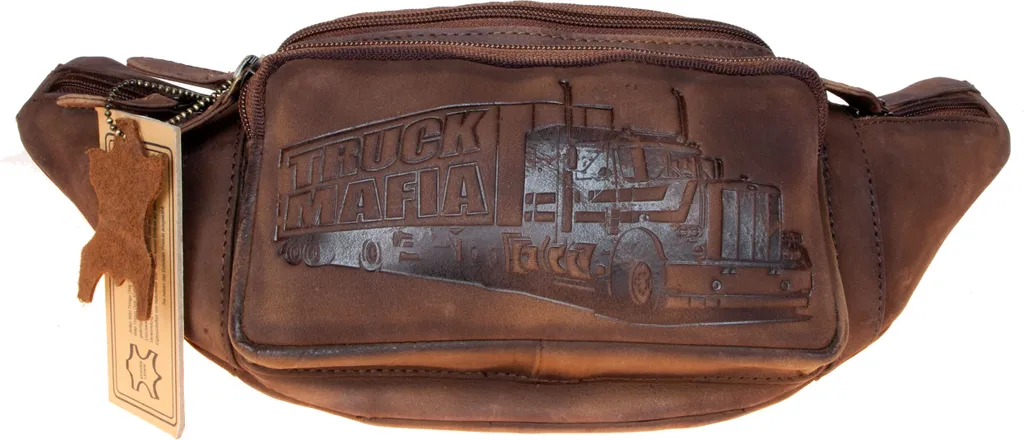 Borsa per Camionisti TRUCK MAFIA - Vera Pelle Robusta e Funzionale