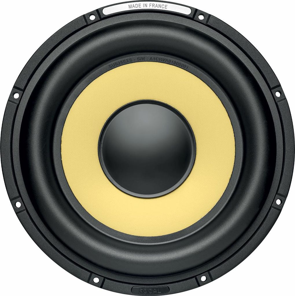 FOCAL SUB 25 KXS Caisson de basses plat 25 cm K2 POWER EVO Image du produit 