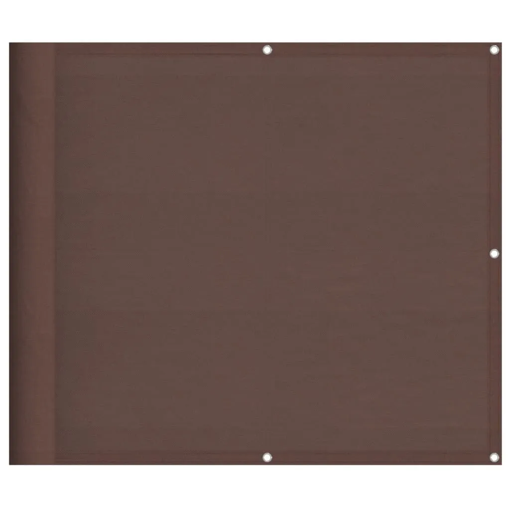 Paravento Balcone vidaXL Marrone 8m - Telo Oxford Impermeabile