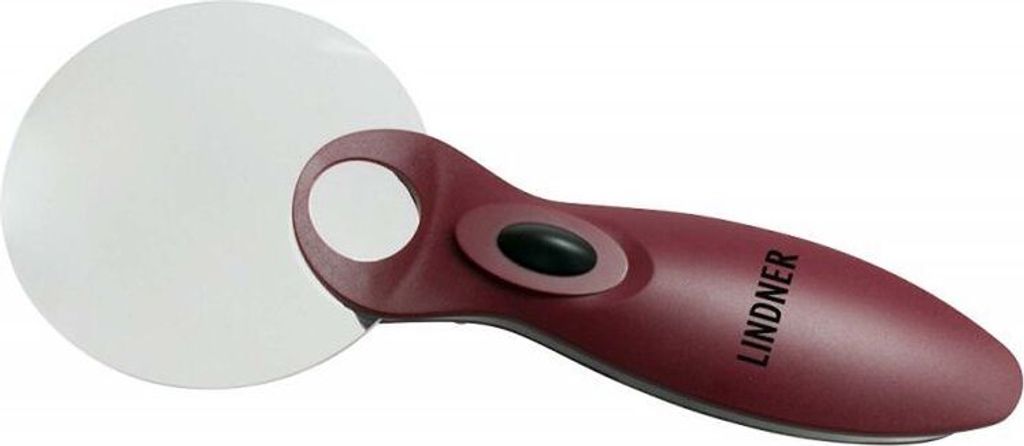 Lindner S7132 Randlose LED-Leuchtlupe, Vergrößerung 8x / Produktbild 