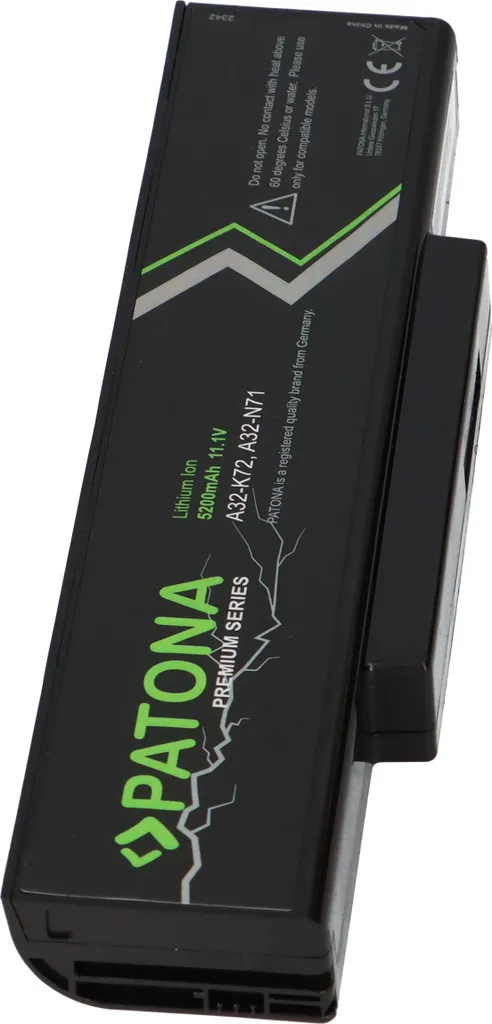 Batterie A32-K72 pour Asus A32K72 A32N71 - Haute Capacité Premium