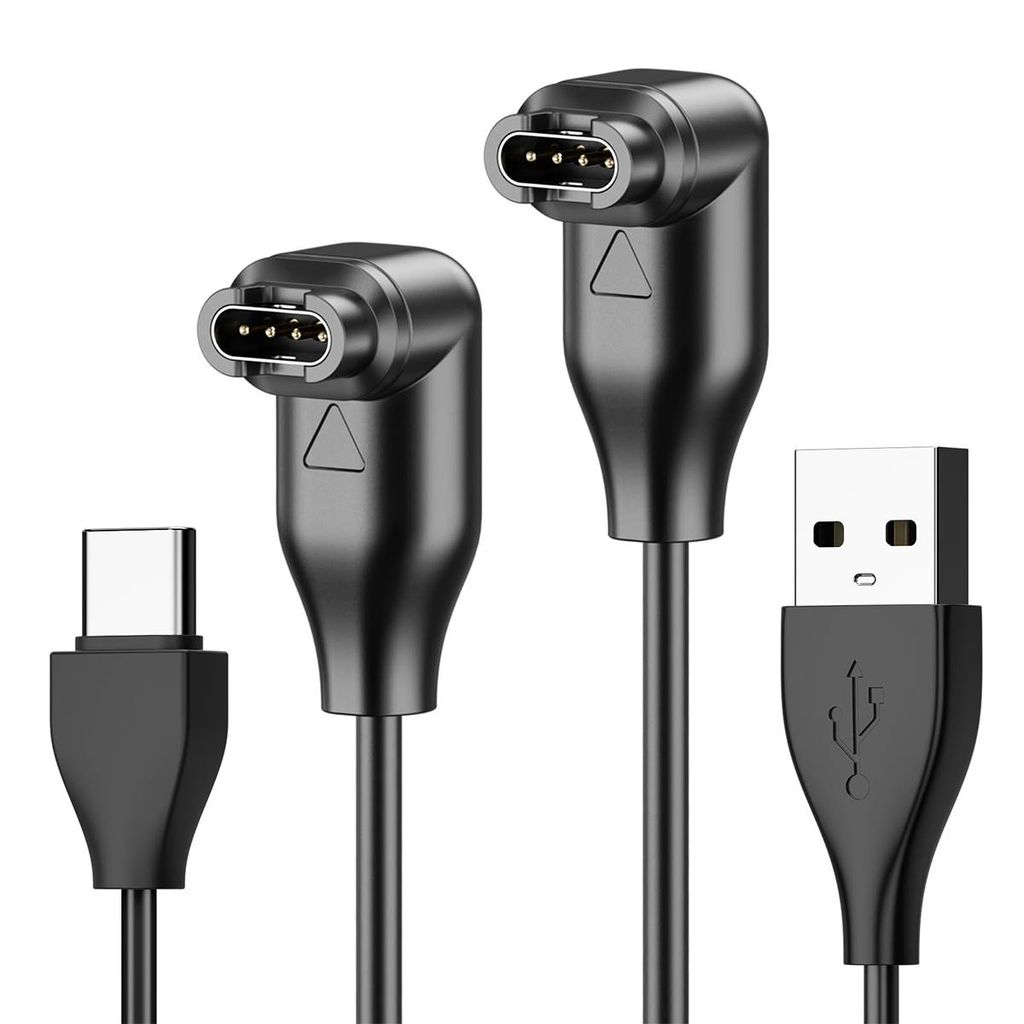 2 Stück Ladekabel für Garmin Uhr Ladekabel, 100cm/3,3ft Produktbild 