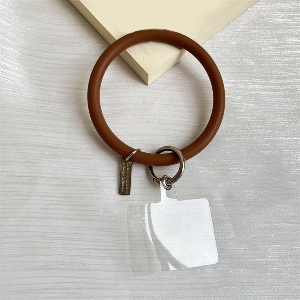 Telefon lanyard multifunktional universelles Anti-Drogen-Wearable Wear-Resistant Anti-Lost Silicon-Smartphone-Häfchen Rundes Armband Hanging Ring ...