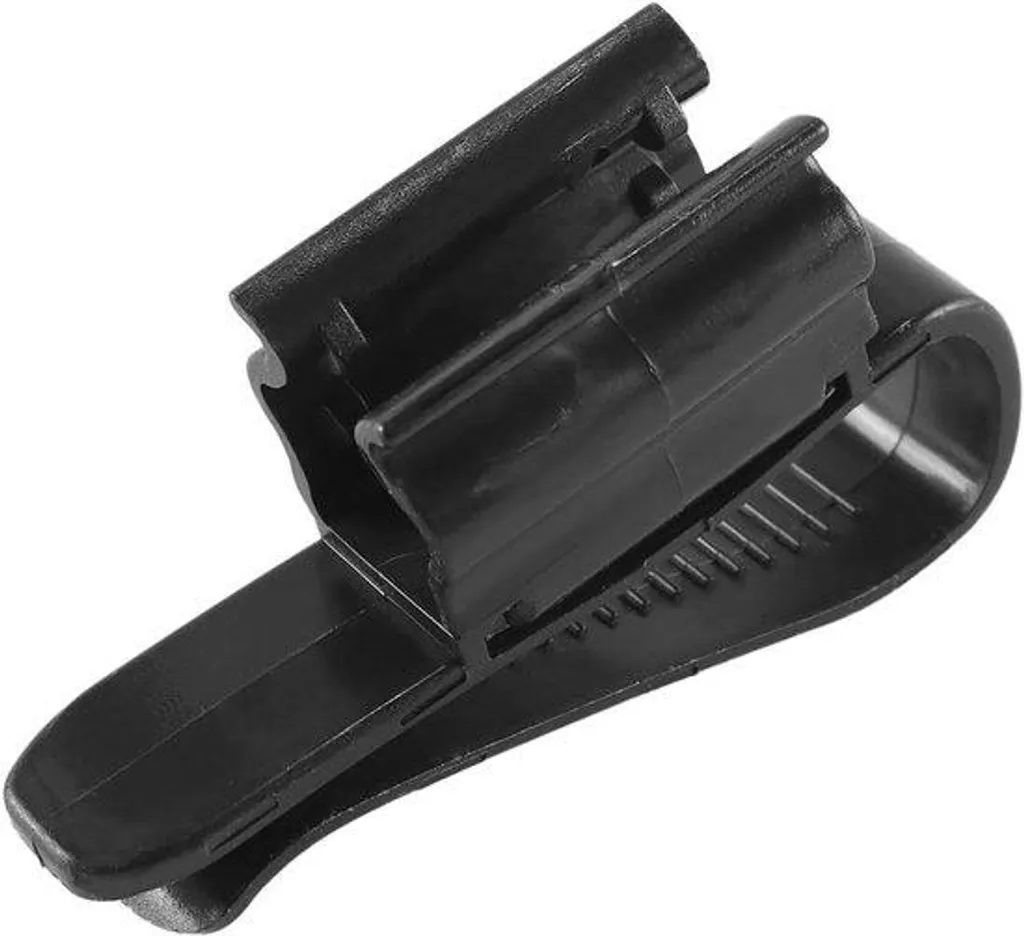 Clips de serrage en plastique 8-16 mm - Lot de 5 attaches noires solides
