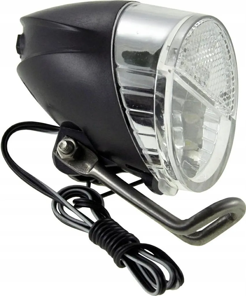Lampe de vélo à dynamo frontale avec sauvegarde d'énergie phare avant