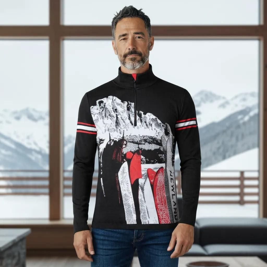 Herrenpullover NEWLAND Halo Schwarz XXL