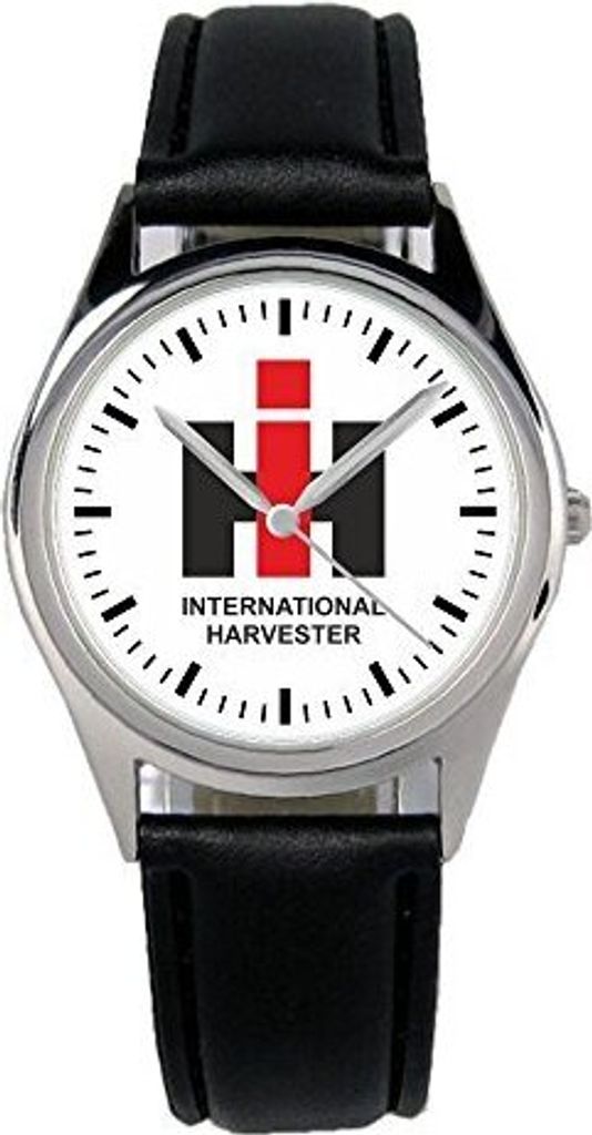 KIESENBERG Marken Uhr mit Harvester IHC Logo B-1378 Produktbild 