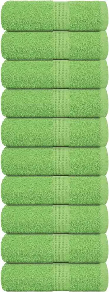 Salviette FROGN 10 pezzi verde mela 30x30 cm 360 g/m²