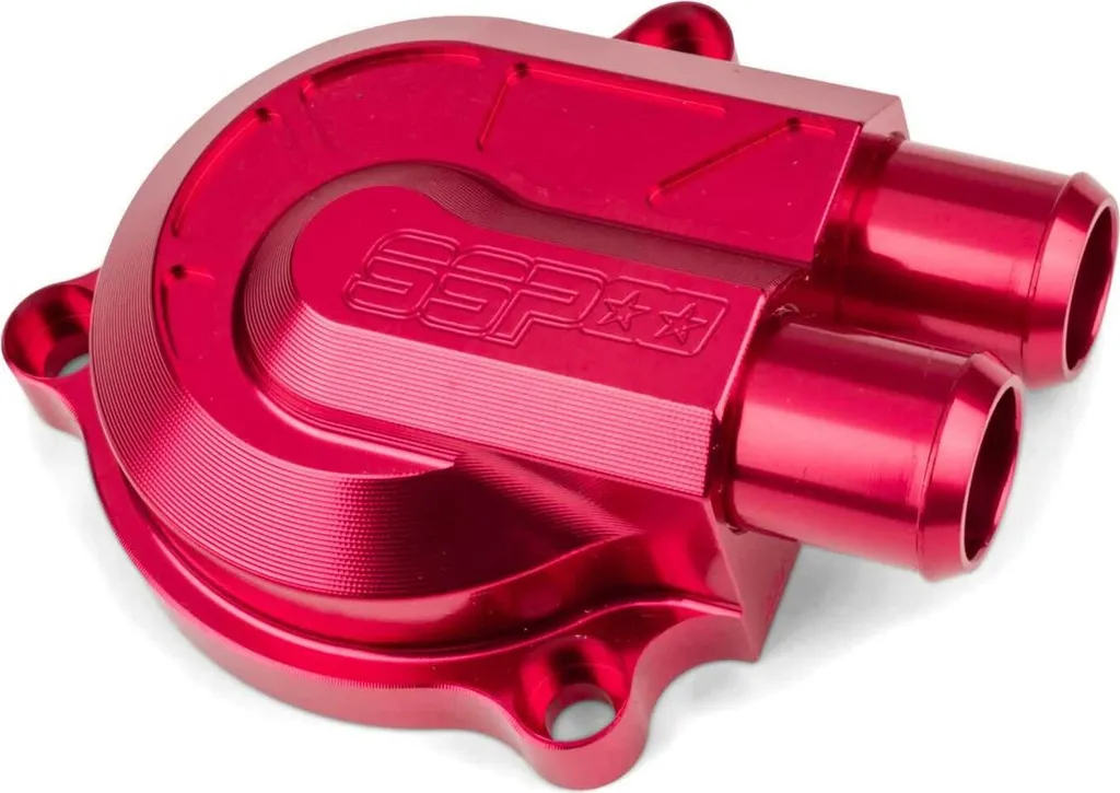 Stage6 Pompe à eau rouge SSP en aluminium CNC à débit d'eau augmenté - 4