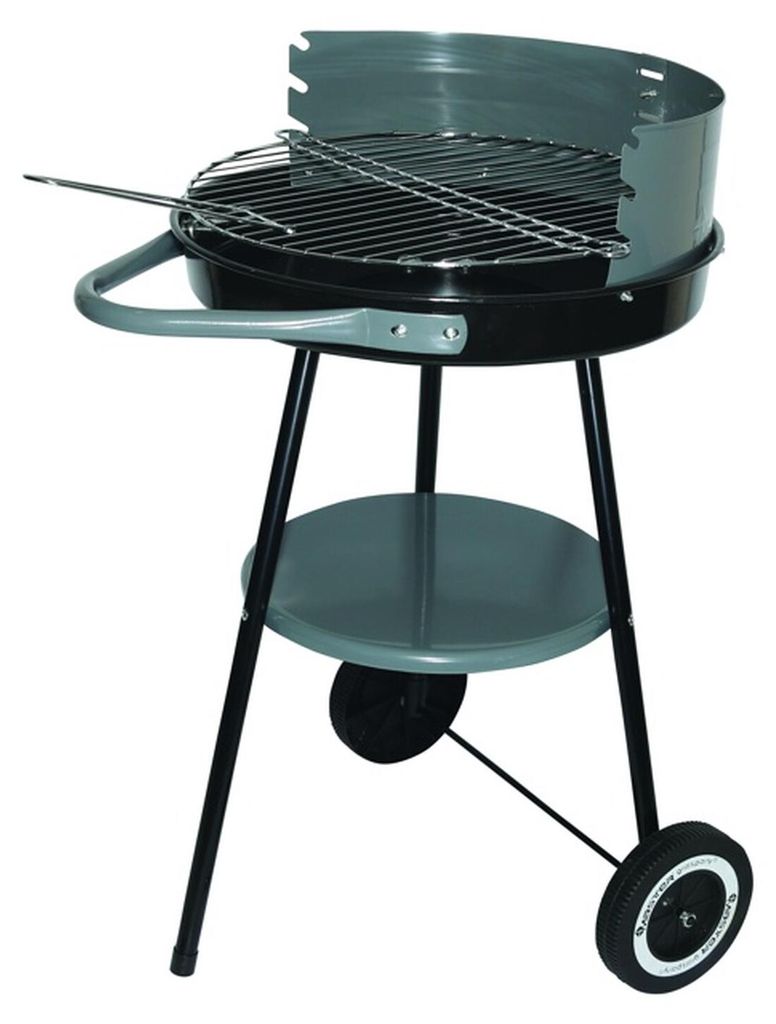 FLORALAND Master Grill runder Grill 41cm MG912 mit emaillierter Stahlwanne