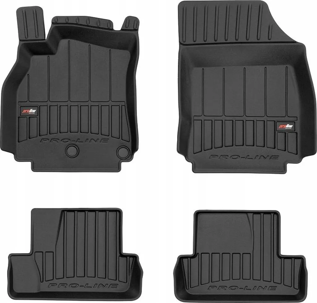 Tappetini 3D-MULDE Gomma Renault Megane 3 Coupé (2008-2015) - Fit Totale