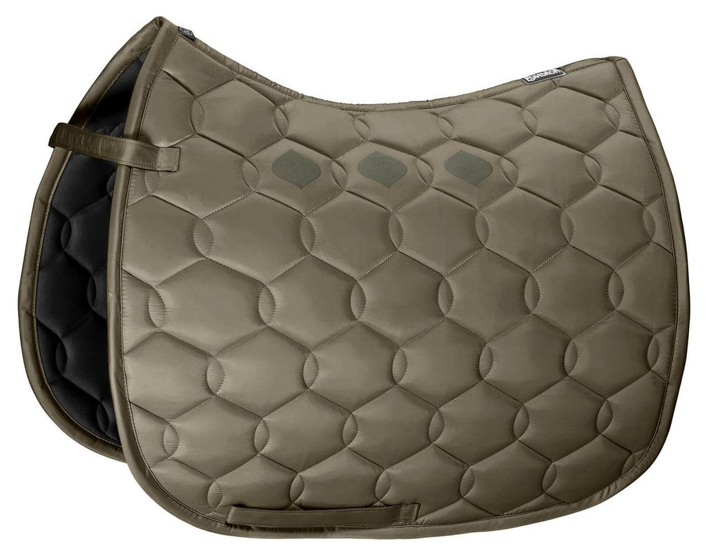 Eskadron Dressurschabracke Glossy Wave Schabracke Dressur Olive DL