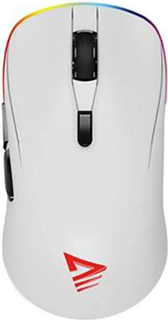Souris de jeu pour droitier Bluetooth et Filaire Savio RIFT WHITE RVB