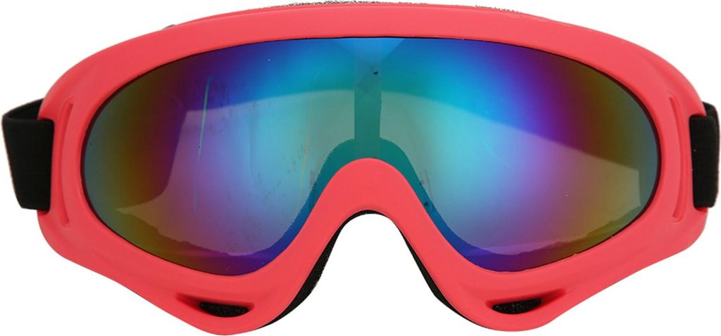 PC Winddichte Skigläser Motorrad Unisex Outdoor Sport Radsportbrille für Erwachsene Kinderrahmen Farblinsen