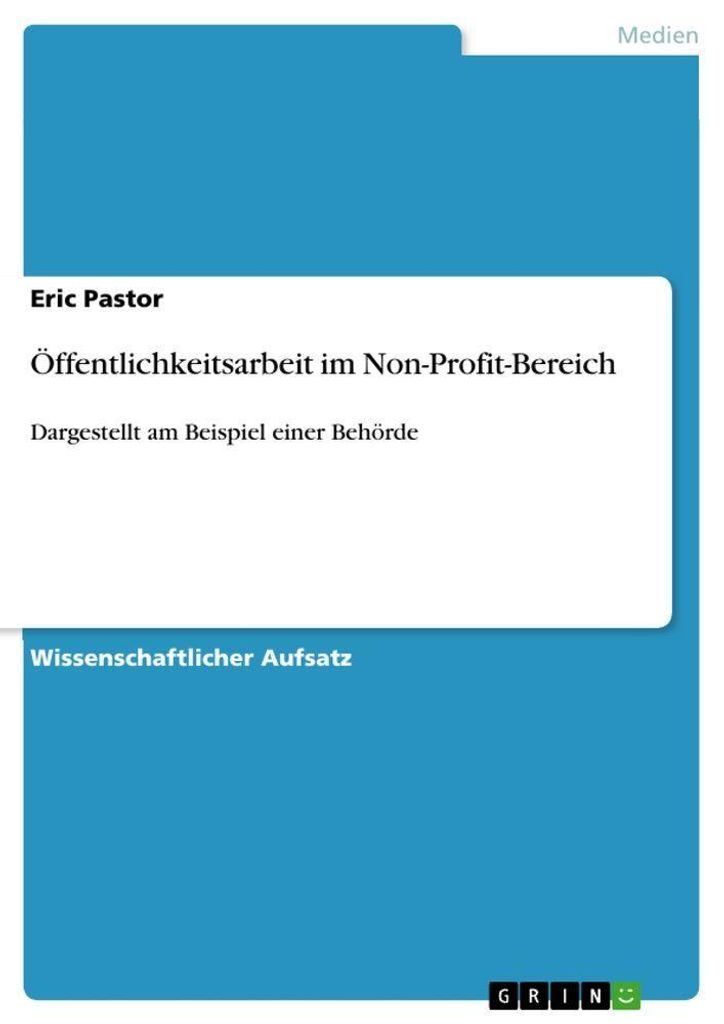 Öffentlichkeitsarbeit im Non-Profit-Bereich
