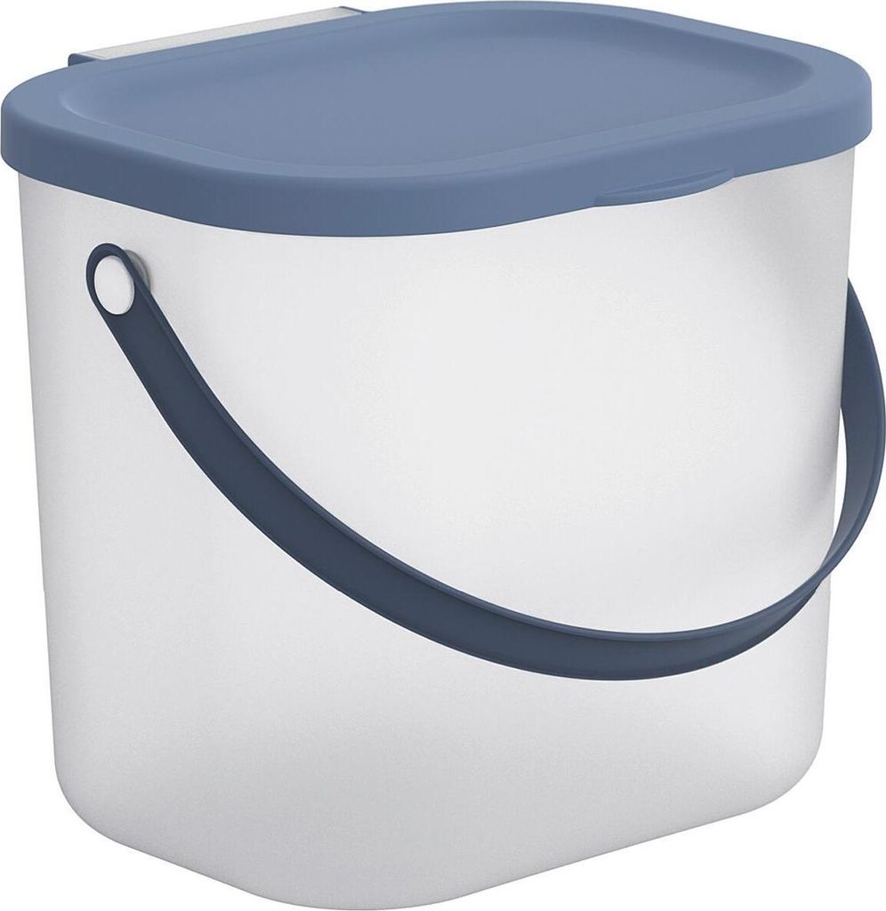 Rotho Waschmittelbehälter Albula 6 l horizon blue Produktbild 