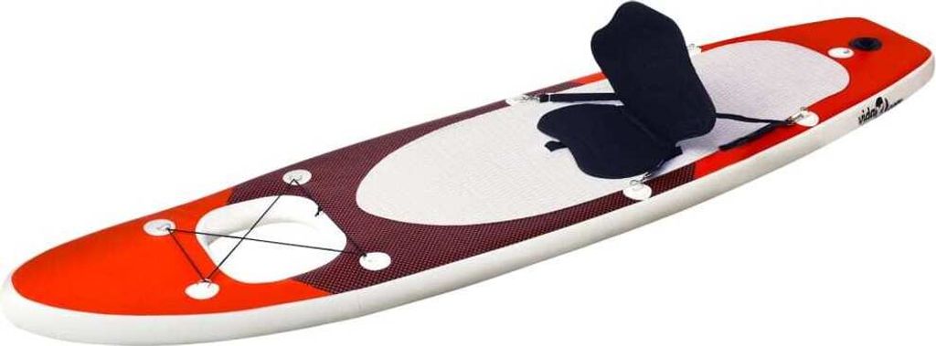 Möbel SUP-Board-Set Aufblasbar Rot 330x76x10 cm - Surfbretter CLORIS6920144