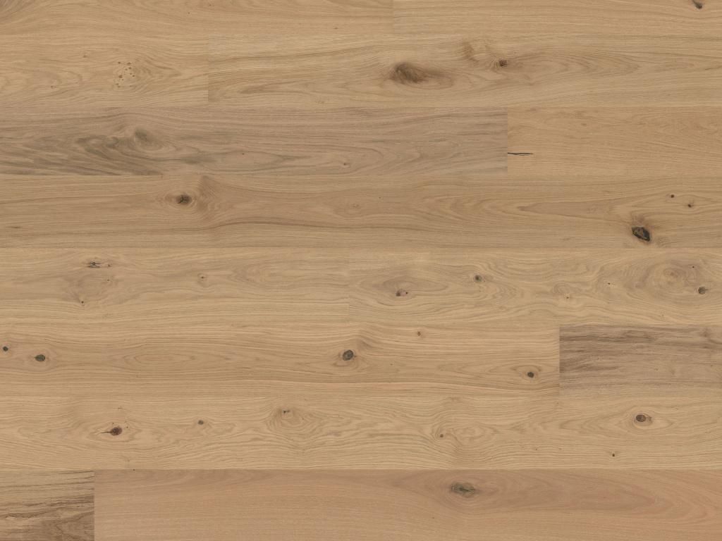 KÄHRS | 2,992 m² | Eiche natur 7 mm Parkett Landhausdiele, Flora Eiche Gentian, Gebürstet, 2-Schicht Konstruktion, Klick System, Leicht zu verle...