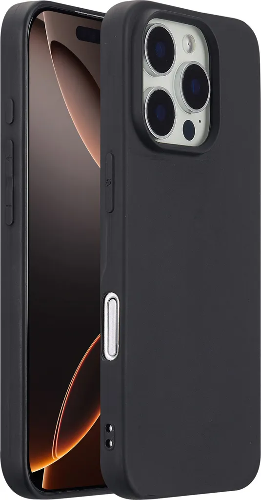 Cover iPhone 16 Pro imoshion Nero TPU | Style & Protection Urbana