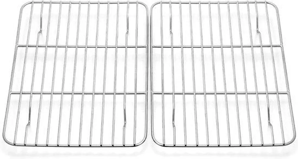 Grilles de refroidissement anti-rouille en inox pour une cuisine saine et durable