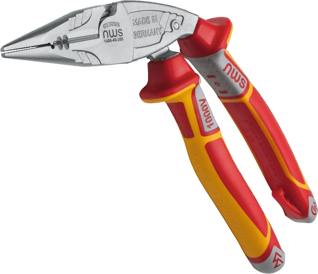 NWS ErgoMulti VDE 200mm: Spelafili Professionale con Tagliente Titan