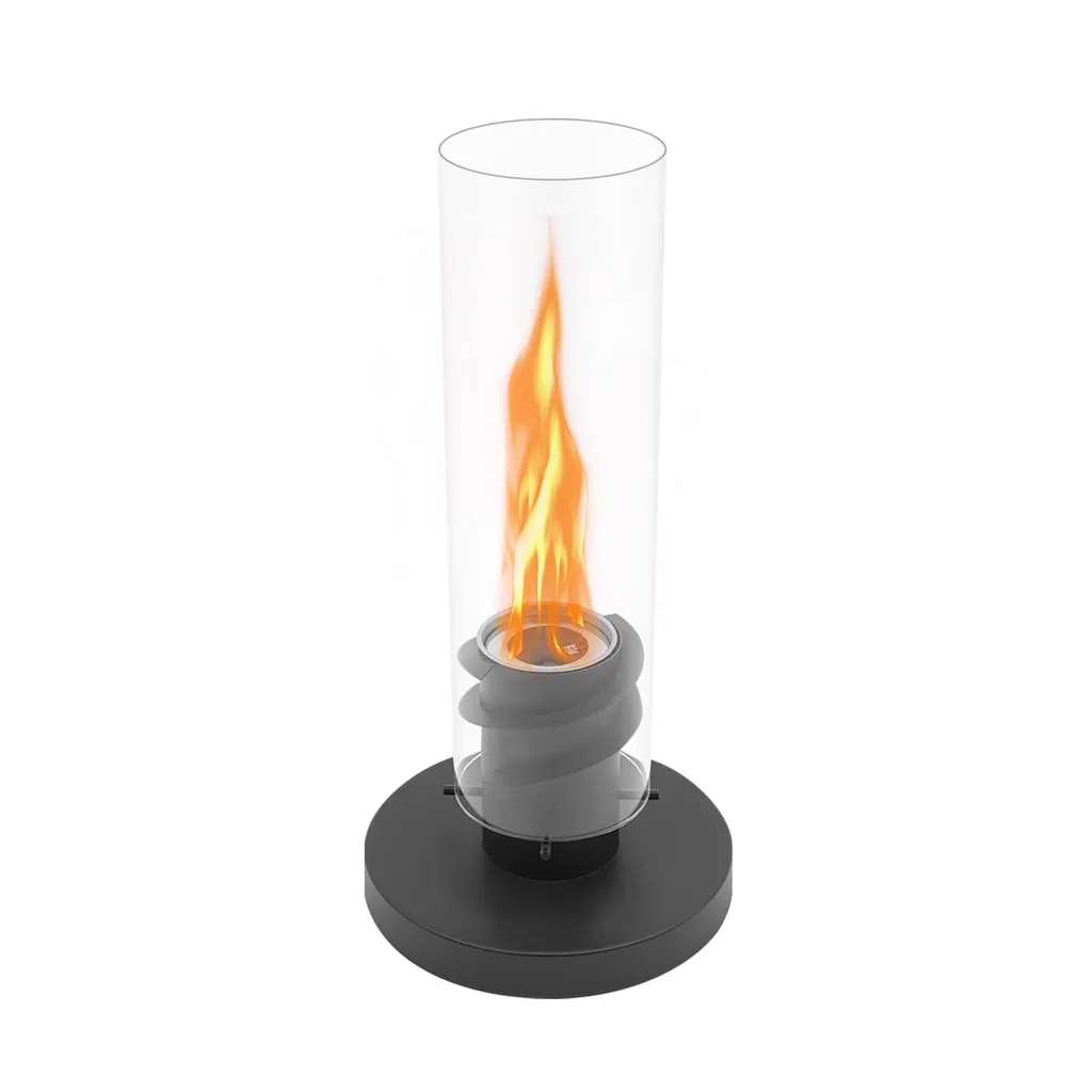 Cheminée de table 19x39 cm - Foyer éthanol intérieur et extérieur design