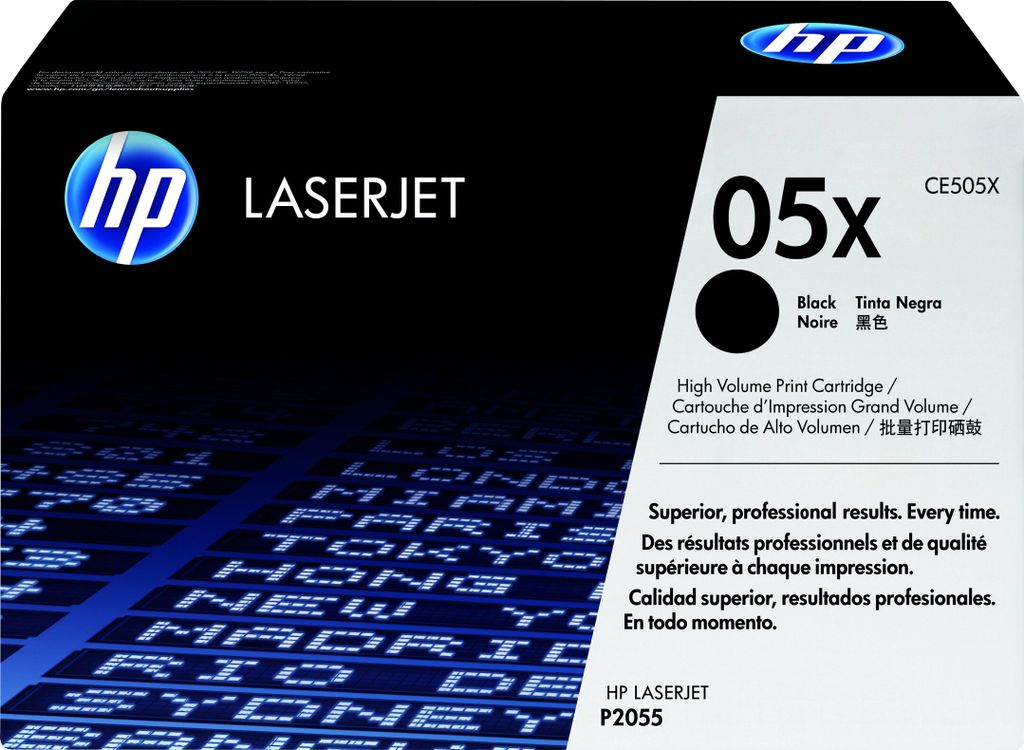 Toner HP CE505X 05X 6 500 stran černý Obrázek produktu 