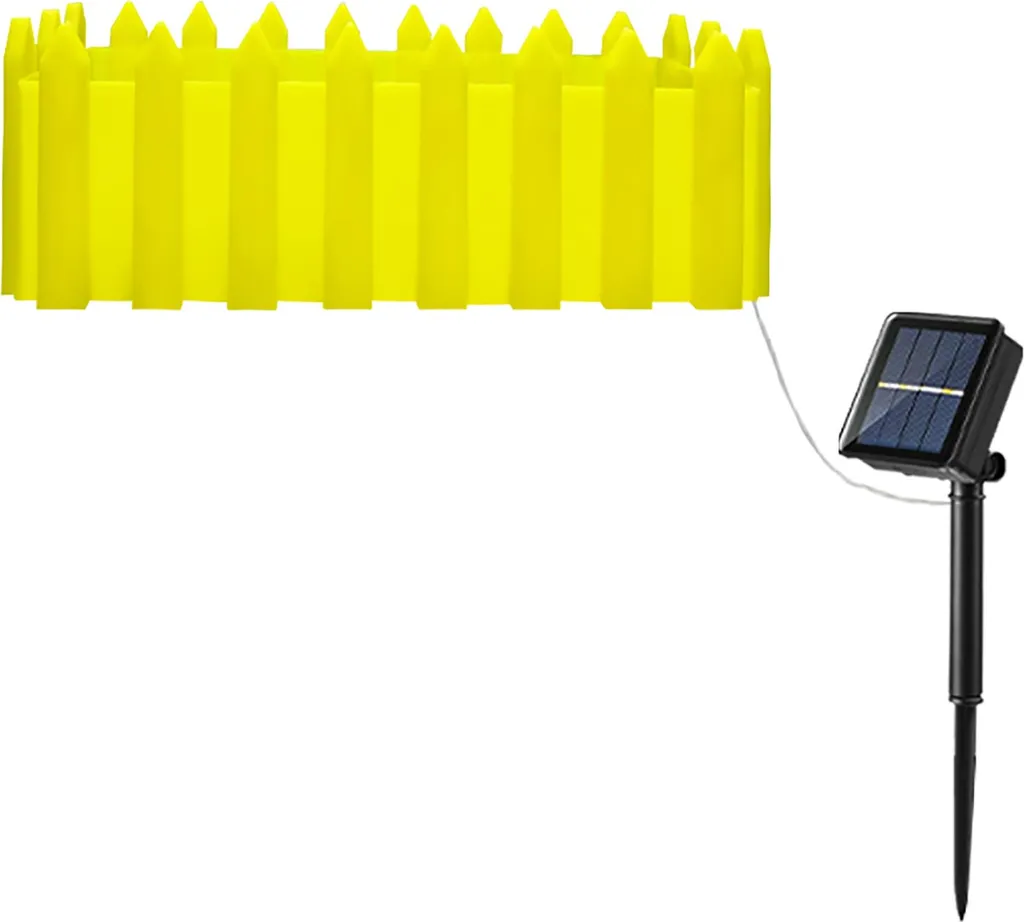 Décoration lumineuse solaire pour jardinière de balcon - Ambiance 8 modes