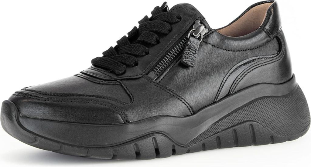 Gabor Sportliche Schnürschuhe Damen 31393135373837 Schwarz 40 1/2 EU