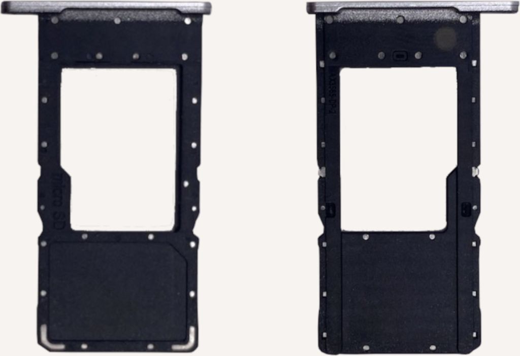 Micro SD Karten Halter für GH81-20676A Samsung Galaxy Tab A7 Lite WIFI Silber