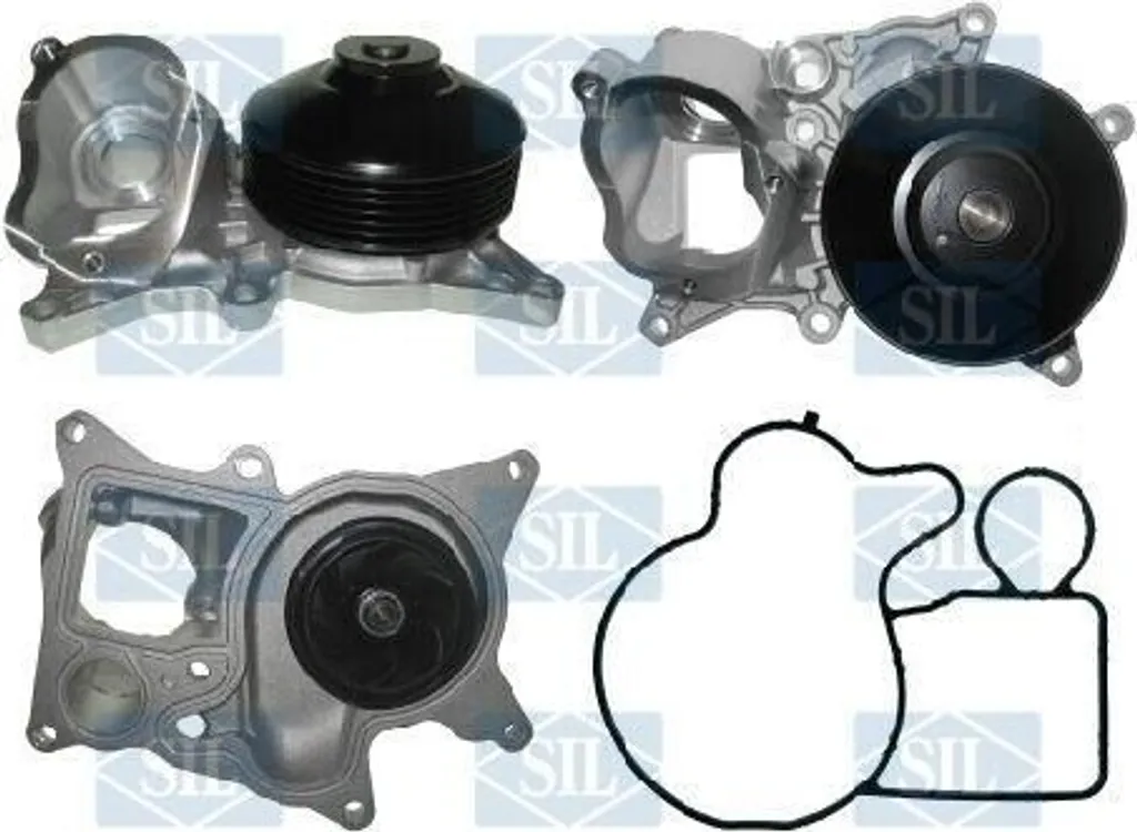 Pompe de refroidissement SIL PA1580 pour moteur thermique de véhicule