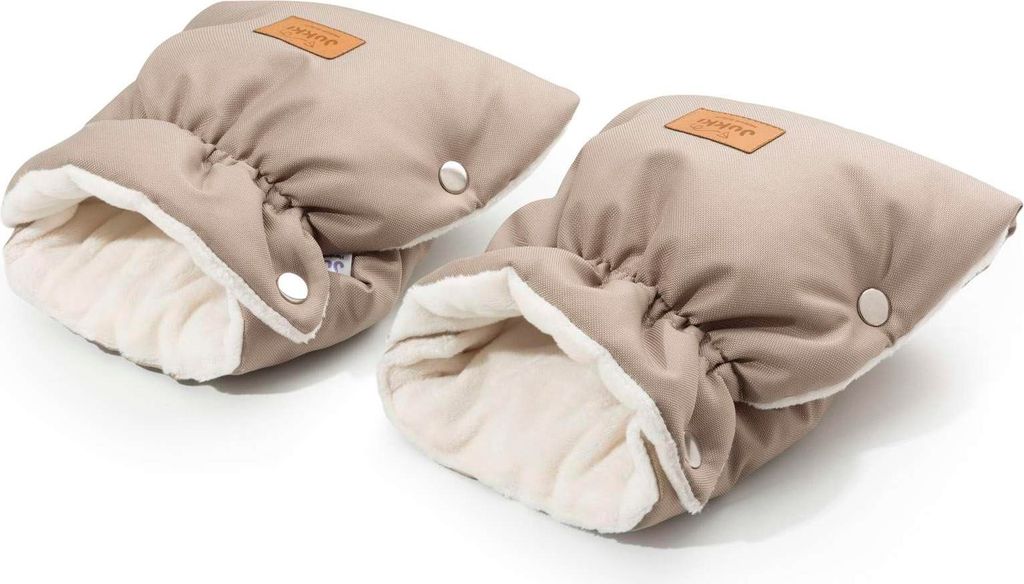 Handwärmer für Kinderwagen (2 St.) - Beige Winter