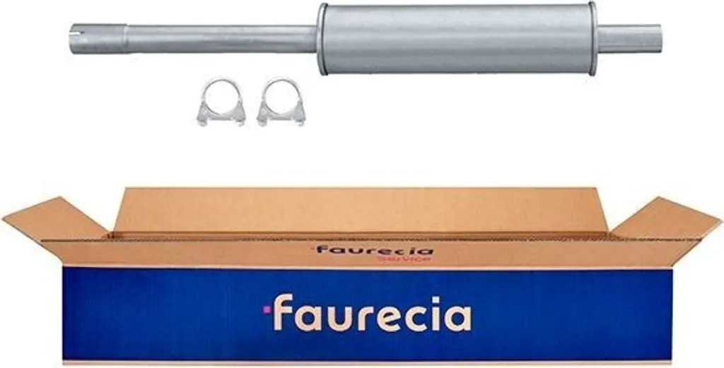 Silencieux central HELLA anti-corrosion pour Golf 3 Cabriolet (1E)