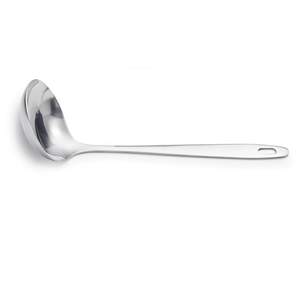 Łyżka do zupy Kitchen Tool 1879, 28 cm, Ø 9 cm, stal Zdjęcie produktu 