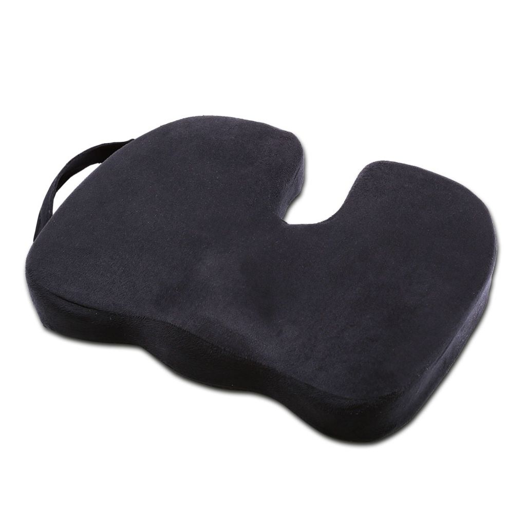 ELONEO Gel-Sitzkissen, Sitzauflage, mit komfortabler Memory Foam Geloberfläche
