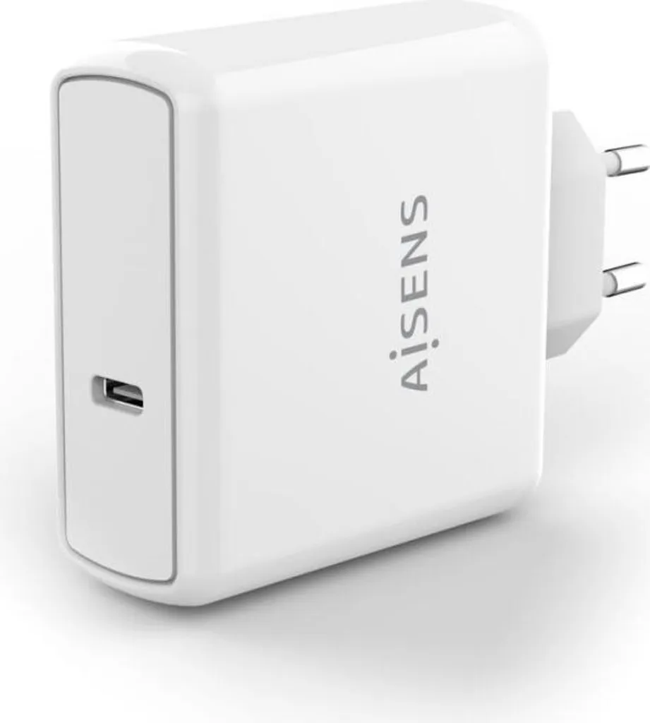Caricatore Viaggio Aisens 60W USB-C Bianco - Leggero e Potente Laptop