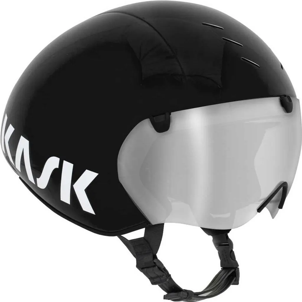 Casque Kask Bambino Pro Noir M - Visière Magnétique et Design Ultra-Aéro