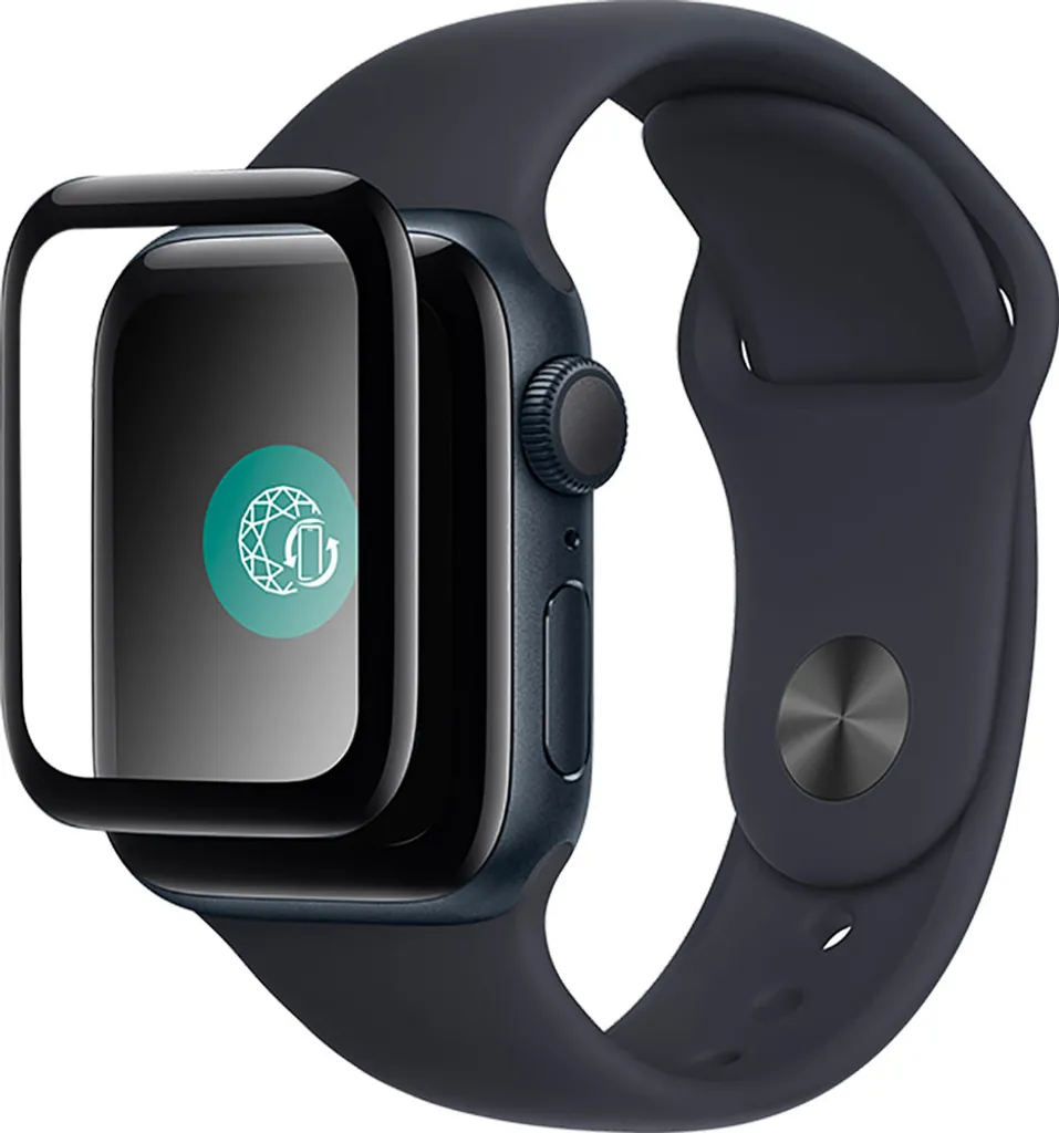 Pellicola Force Glass Apple Watch 10 46mm Vetro Temperato 3D 9H