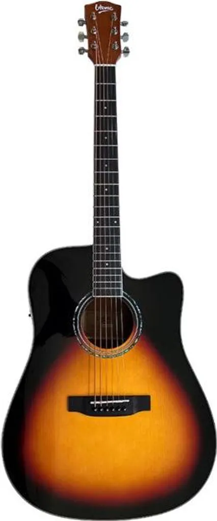 Guitare folk électro-acoustique 4/4 V-TONE pour concerts et studio