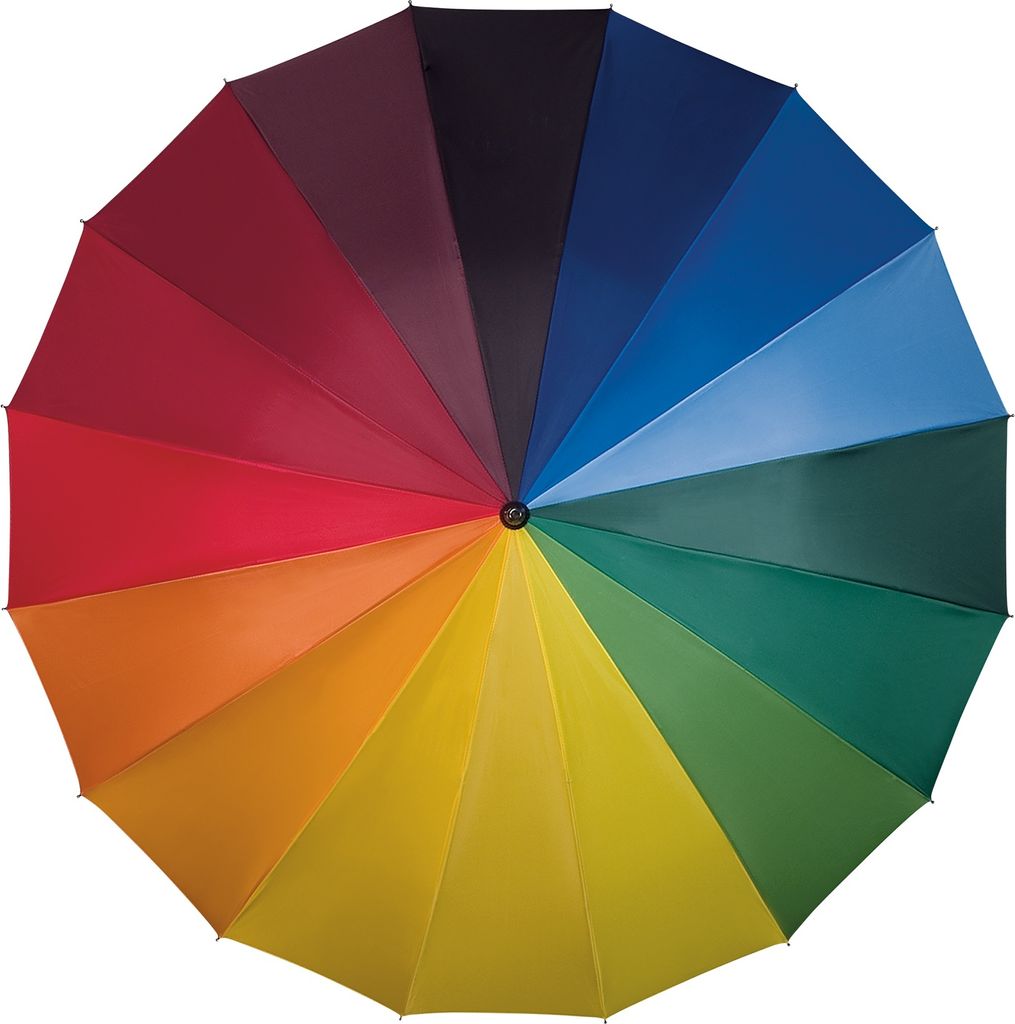 Falcone Regenschirm - Ø 110 cm - Regenbogen Produktbild 